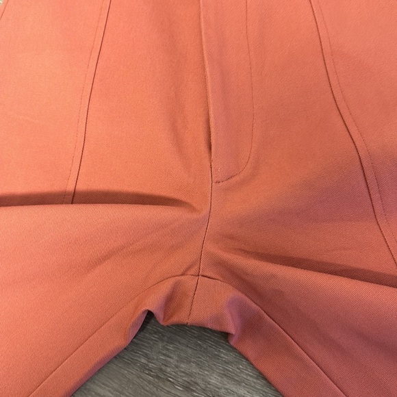 Esby Lucia Pant wide leg 100% cotton size 0. Coral color. Worn once. - Picture 10 of 15